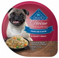 Blue Buffalo Divine Delights Prime Rib Flavor Natural Food in Hearty Gravy For Dogs Perspective: Main