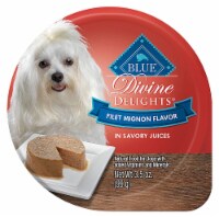 Blue Buffalo Divine Delights Filet Mignon Flavor Pate Wet Dog Food Perspective: Main