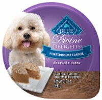 Blue Buffalo Divine Delights Porterhouse Flavor Pate Wet Dog Food Perspective: Main