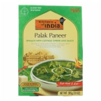 Kitchen Of India Dinner - Spinach w Cottage Cheese n Sauce - Palak Paneer - 10 oz - case of 6