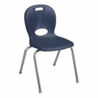 Structure Series School Chair 18 Seat Height, Navy (Pack of 4)