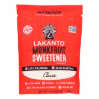 Lakanto - Classic Monkfruit Sweetener - Case of 8 - 16 oz.