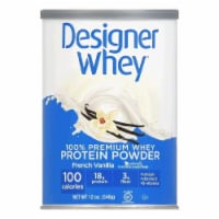 Designer Whey French Vanilla Protein, 12 OZ