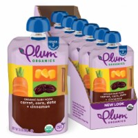 Plum® Organics Carrot, Corn, Date, & Cinnamon Baby Food Pouch