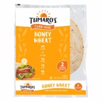 Tumaro'S 8-inch Honey Wheat Carb Wise Wraps - Case of 6 - 8 CT