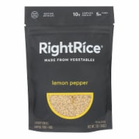 RightRice - Made From Vegetables - Lemon Pepper - Case of 6 - 7 oz.