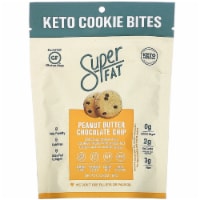 SuperFat Keto Cookie Bites Peanut Butter Chocolate Chip Gluten Free 2.25oz Pk6