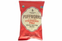 Puffworks Strawberry PB & J Peanut Butter Puffs , 3.5oz (Pack of 8)