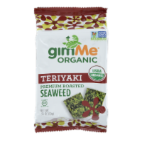 GimMe® Organic Teriyaki Roasted Seaweed Snack