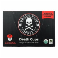 Death Wish Coffee - Coffee Single Serve Cup for Keurig - 10 Count - Pack of 6