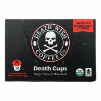 Death Wish Coffee - Coffee Single Serve Cup for Keurig - 10 Count - Pack of 6