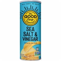 The Good Crisp Company Sea Salt & Vinegar Potato Crisps Gluten Free, 5.6 oz (Pack of 8)
