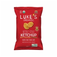 Luke's Organic Kettle Style Ketchup With Mustard & Pickle Potato Chips, 4oz(Pack of 9)