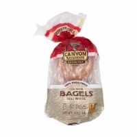 Cayon Bakehouse Gluten Free Bagels Deli White,14oz(Pack of 6)