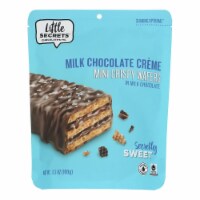 Little Secrets - Mini Crispy Wafers - Milk Chocolate with Sea Salt - Case of 6-3.5 OZ