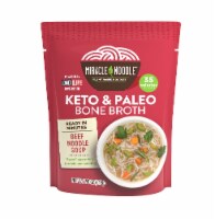 Miracle Noodle - Soup Beef Bone Broth - Case of 6 - 7.6 OZ