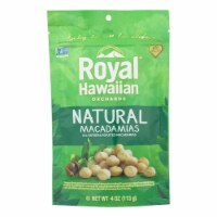 Royal Hawaiian Orchards Macadamias, Natural  - Case of 6 - 4 OZ