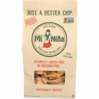 Mi Nina White Corn Tortilla Chips Sea Salt Naturally Gluten Free, 12oz (Pack of 9)