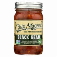 Chip Magnet Salsa Sauce Appeal - Salsa - Black Bean - Case of 6 - 16 oz.