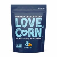 Love Corn Sea Salt Non GMO 4 oz (Pack of 12)