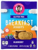 Goodie Girl Gluten Free Breakfast Biscuits Blueberry 7oz Pk6