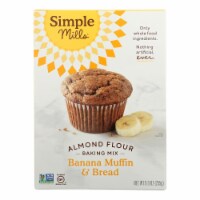 Simple Mills Almond Flour Banana Muffin and Bread Mix - Case of 6 - 9 oz.