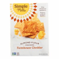 Simple Mills Farmhouse Cheddar Almond Flour Crackers