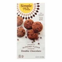 Simple Mills Cookies - Crunchy Double Chocolate