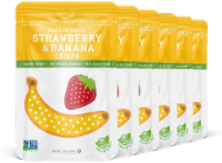 Freeze-Dried Strawberry & Banana Crisps 34g (1.20oz) - 6-PACK