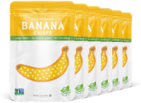 Freeze-Dried Banana Crisps 34G (1.20oz) - 6-PACK