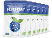 Freeze-Dried Fruit Snacks - Blueberry Crisps - No Sugar Added, Nothing Artificial