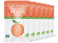 Freeze-Dried Peach Crisps 15g (.53oz)  - 6-PACK