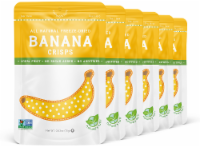 Freeze-Dried Banana Crisps 15g (.53oz)  - 6-PACK
