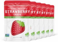 Freeze-Dried Strawberry Crisps 15g (.53oz) - 6-PACK