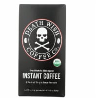 Death Wish Coffee Co Organic Instant Coffee, 8Pk