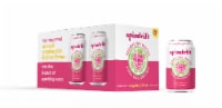 Spindrift® Raspberry Lime Flavored Sparkling Water Cans Perspective: Main