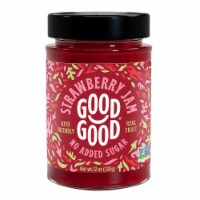 Good Good - Jam Strawberry No Sugar - Case of 6-12 OZ
