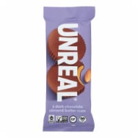 Unreal - Almnd Butter Cup Dark Chocolate - Case Of 12 - 1 Oz