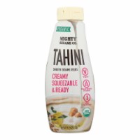 Mighty Sesame Company - Tahini Organic Fine Sesame - Case of 8 - 10.9 oz