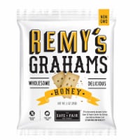 Remys Nut Free All Natural Honey Grahams, 1 Ounce -- 192 per case.
