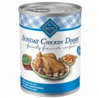 Blue Buffalo Family Favorite Grain-Free Recipes Sunday Chicken Dinner in Gravy Wet Dog Food Perspective: Main