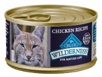 Blue Buffalo Wilderness Chicken Recipe Wet Cat Food for Mature Cats Perspective: Main