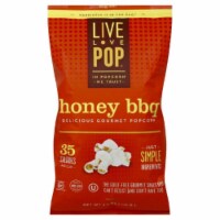 Live Love Pop Popcorn Honey BBQ, 4.4oz (Pack of 12)
