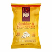 Live Love Pop Popcorn Cheddar & Sour Cream
