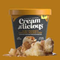 Creamalicious™ Aunt Poonies Caramel Pound Cake Artisan Frozen Dessert