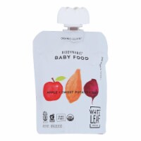 White Leaf Provisions - Baby Food Apple Sweet Potato Beet - Case of 6 - 3.2 OZ