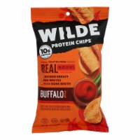 WILDE Protein Chips Buffalo 2.25 oz 12 Pack Case Perspective: Main