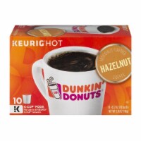 Dunkin' Donuts Hazelnut Flavored Ground Coffee K-Cup Pods