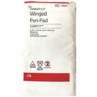 Curity OB / Maternity Pad Super Absorbency 11 L 1580A 192 per Case