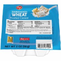 Post Shredded Wheat Frosted Cereal, 2 Ounce -- 48 per case.